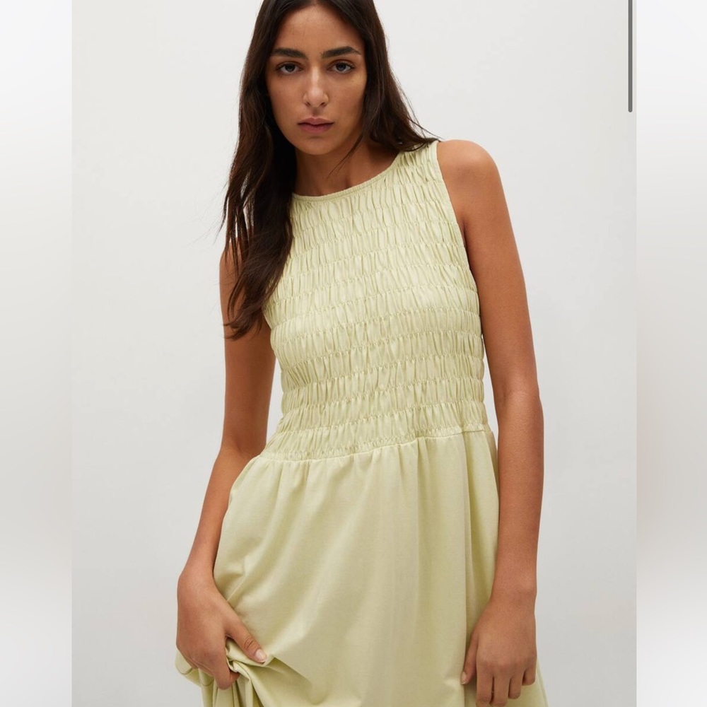MANGO midi dress